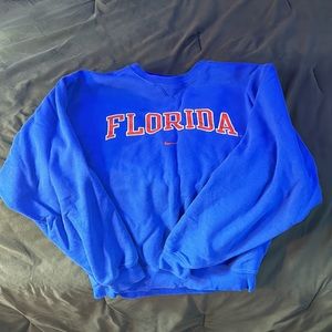 Nike Y2K 90s crew neck middle swoosh, Florida gators